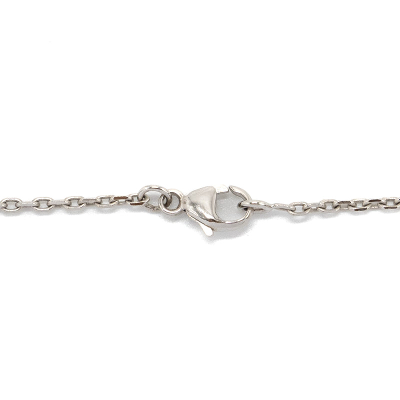 Hermes mini pop H pendant black SHW