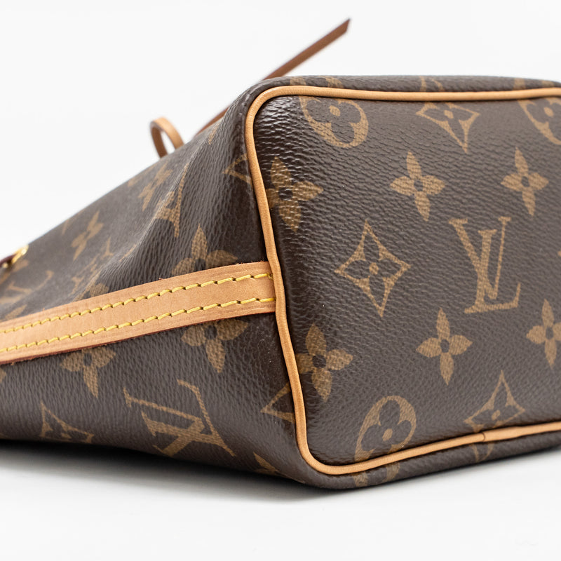 Louis Vuitton Nano Noe Monogram Canvas GHW