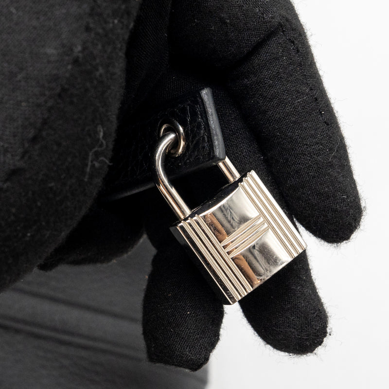 Hermes Picotin 22 Lock Bag Clemence Black SHW Stamp D