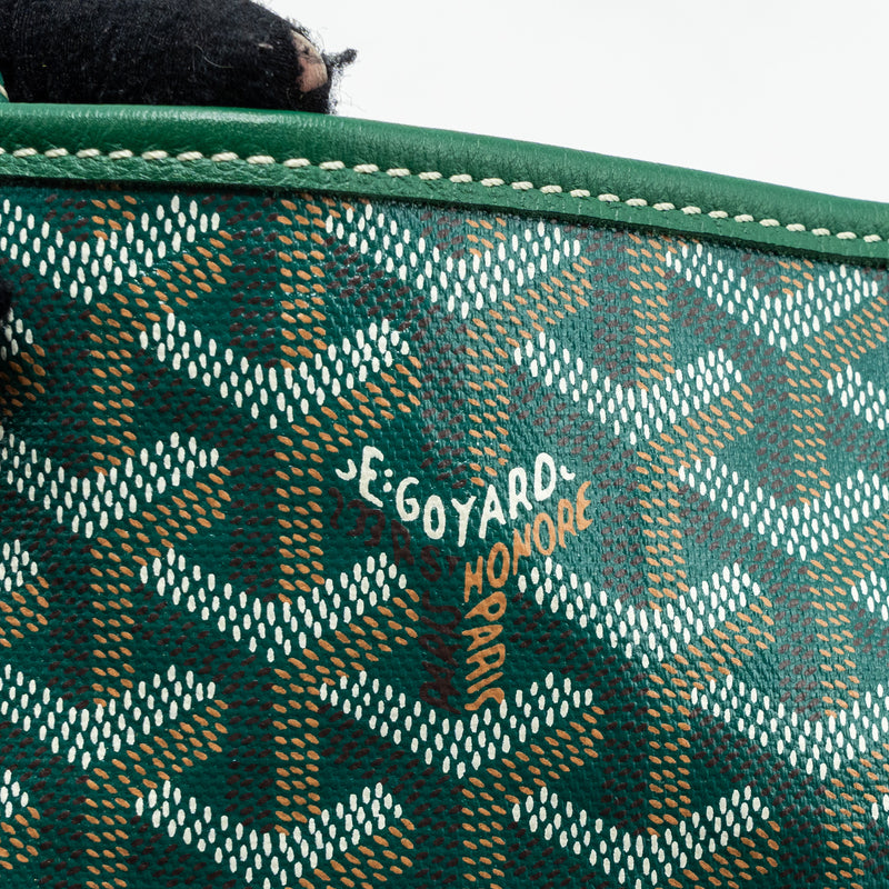 Goyard on sale green tote