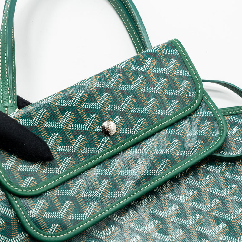 Goyard green tote discount price