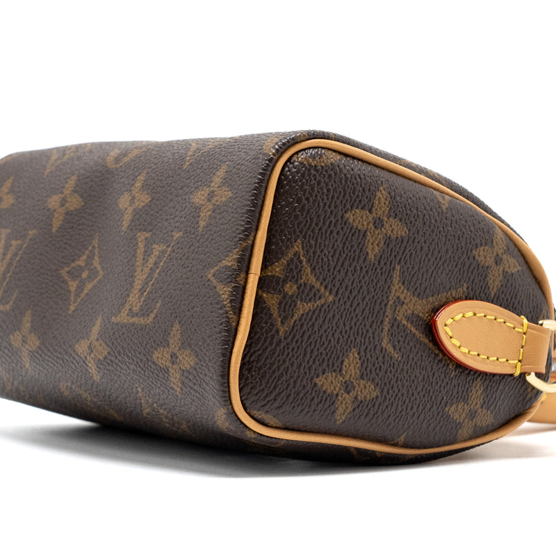 Louis Vuitton Nano Speedy monogram canvas GHW