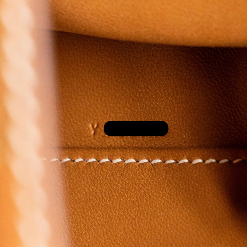 Hermes Kelly Danse Evercolor Gold GHW Stamp Y