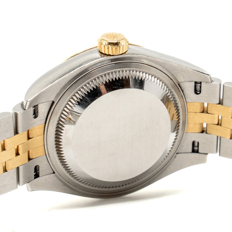 Rolex Lady-Datejust 28mm Oystersteel and Yellow Gold, Champagne-colour Dial Jubilee Bracelet Model: 279173-0001