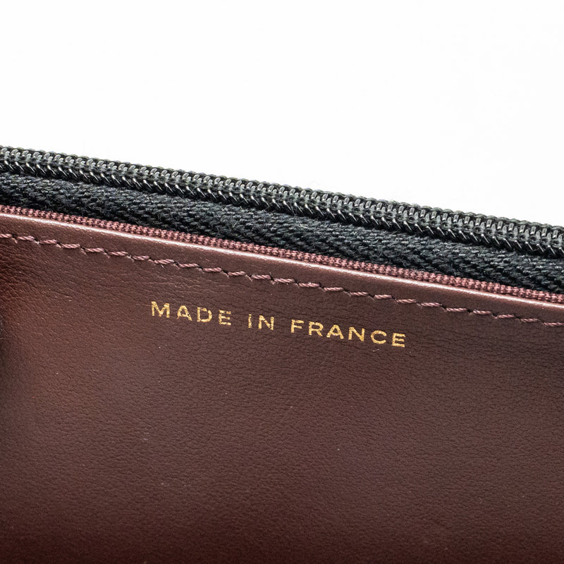 CHANEL Classic Wallet On Chain Caviar Black GHW