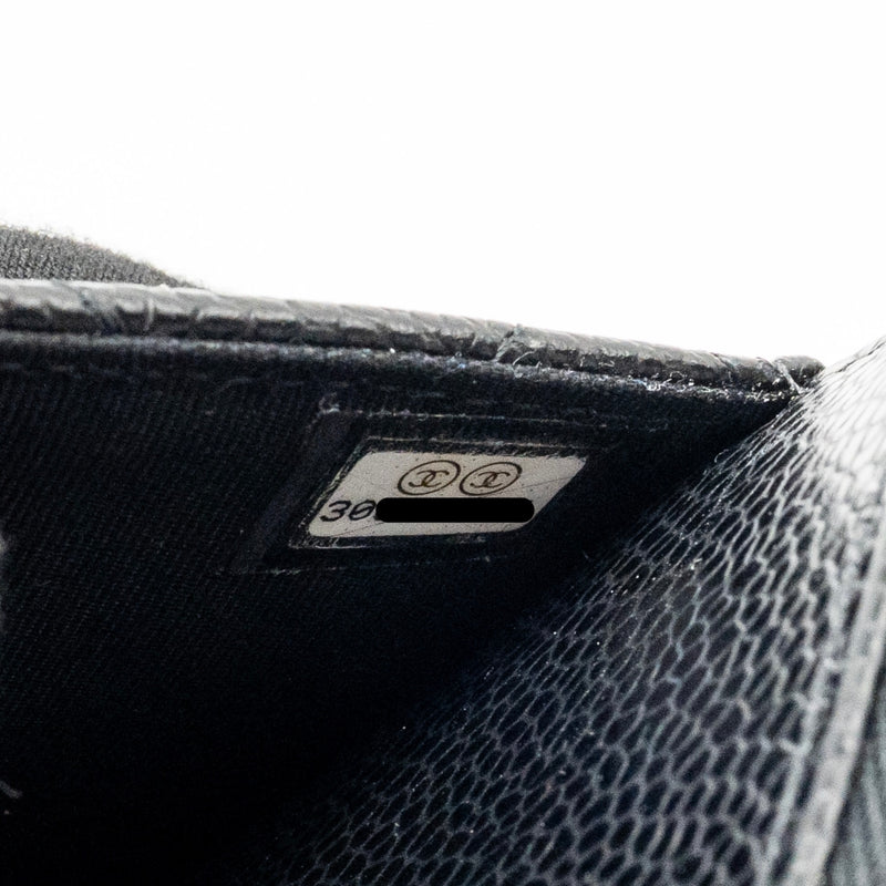 CHANEL Classic Wallet On Chain Caviar Black GHW