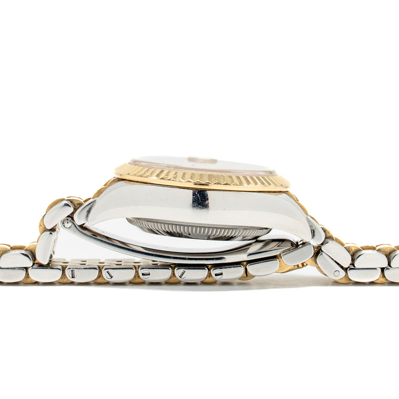 Rolex Lady-Datejust 28mm Oystersteel and Yellow Gold, Champagne-colour Dial Jubilee Bracelet Model: 279173-0001