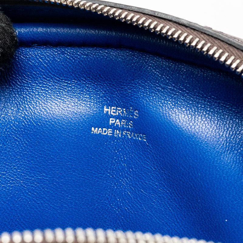 Hermes In-The-Loop Swift Rouge Sellier / Blue France SHW Stamp U