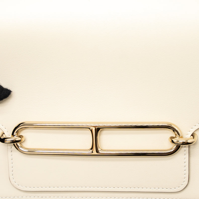 Hermes Mini Roulis Swift Nata LGHW Stamp U
