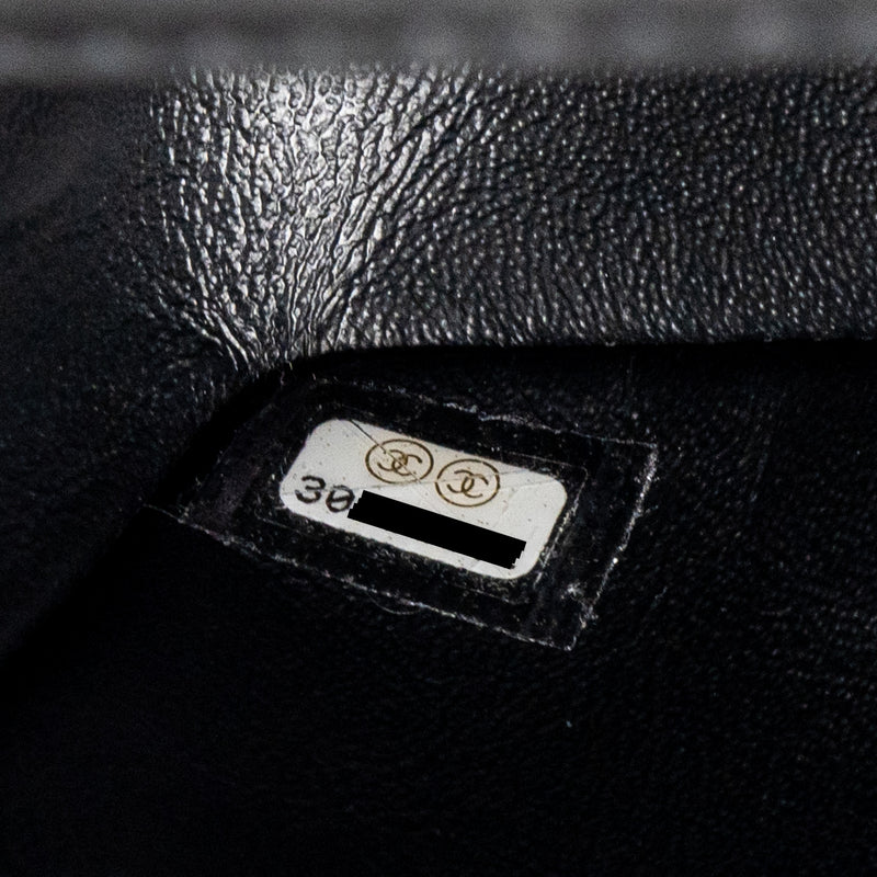 Chanel mini 2.55 Reissue Flap Bag aged calfskin black ruthenium hardware