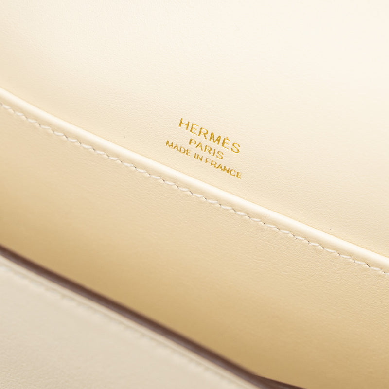 Hermes Mini Roulis Swift Nata LGHW Stamp U