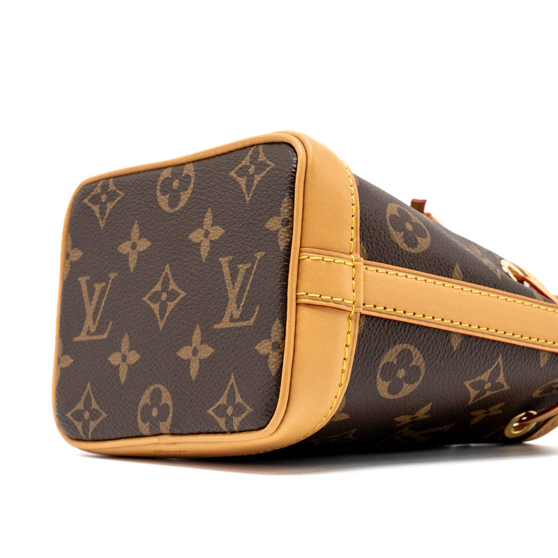 Louis Vuitton Nano Noe Monogram CANVAS GHW