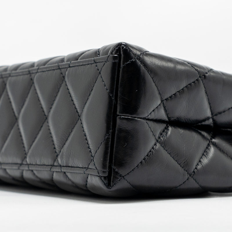 Chanel Mini Kelly Shopping Tote Bag Calfskin Black GHW (microchip)