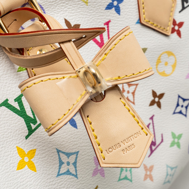 Louis Vuitton LV x TM Speedy Bandoulière 25 Monogram Canvas White/ Multicolour GHW