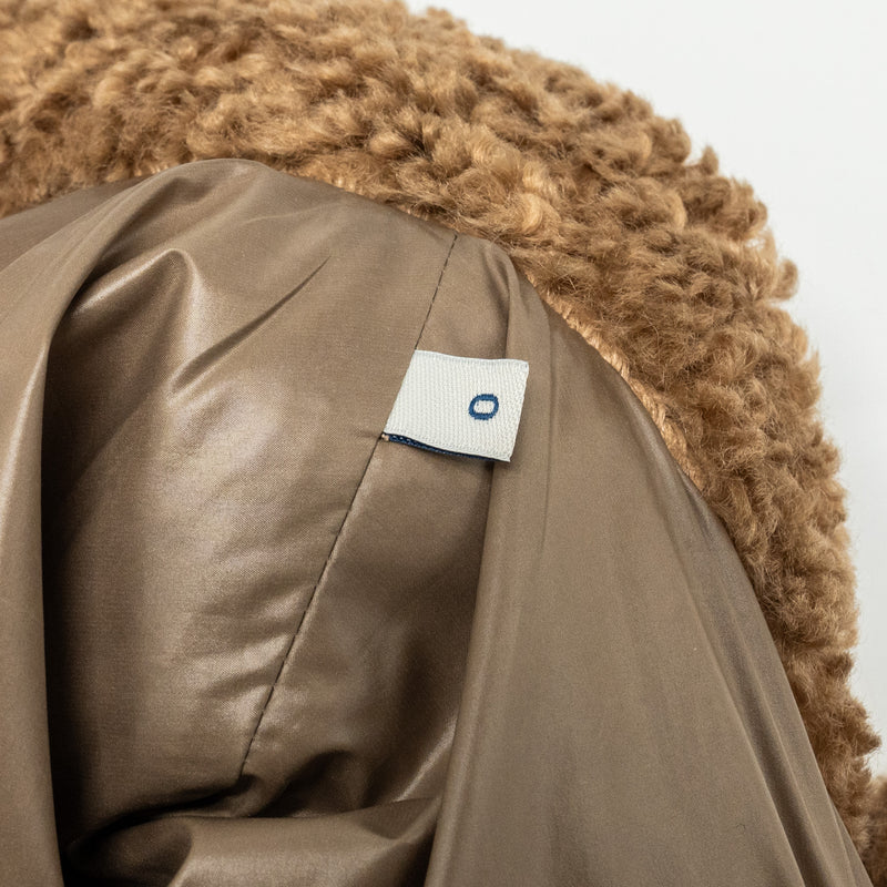 Moncler size 0 Tan Segura Down Jacket goose down / goose feather Tan