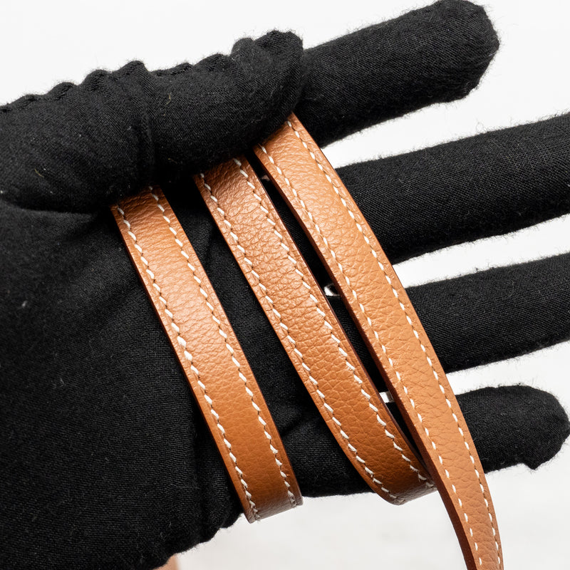 HERMES Mini Roulis Evercolor Gold GHW Stamp Y