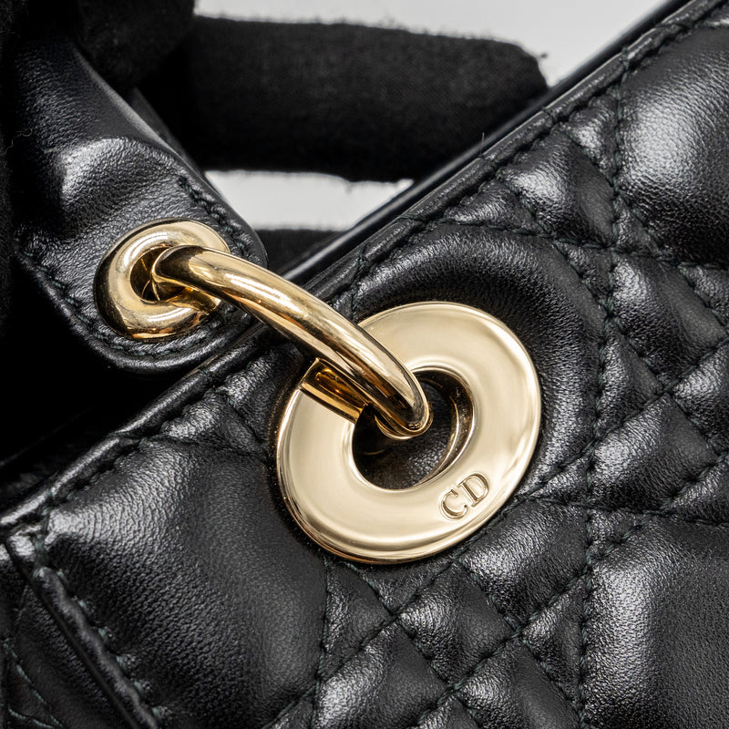 Dior small my abc lady Dior lambskin black GHW