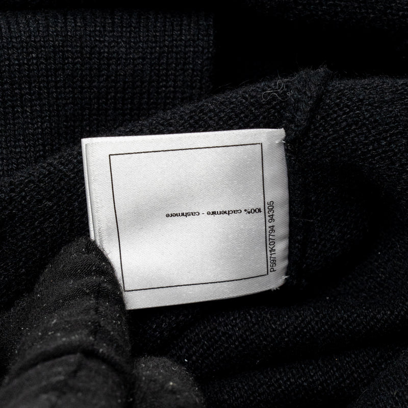 Chanel size 36 cashmere pullover black