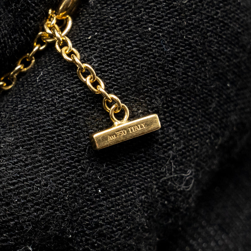 Tiffany Size Medium T Smile Bracelet Yellow Gold