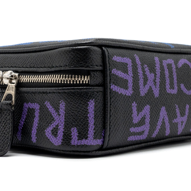 Balenciaga BB Camera Bag leather Black/multicolour SHW