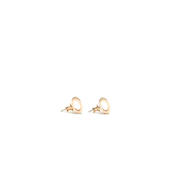 Hermes Pop H Earrings Black RGHW