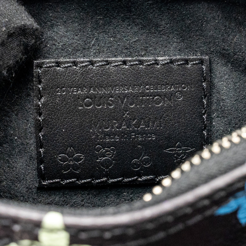 Louis Vuitton x Takashi Murakami Nano Speedy Multicoloured Monogram Canvas Black SHW