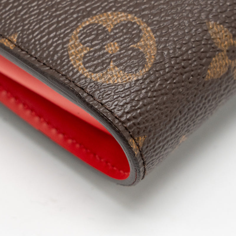 Louis Vuitton Totem Chain Wallet Monogram Cavas/Calfskin Multicolour with Multicolour Hardware