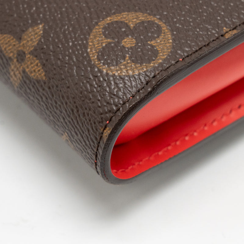Louis Vuitton Totem Chain Wallet Monogram Cavas/Calfskin Multicolour with Multicolour Hardware