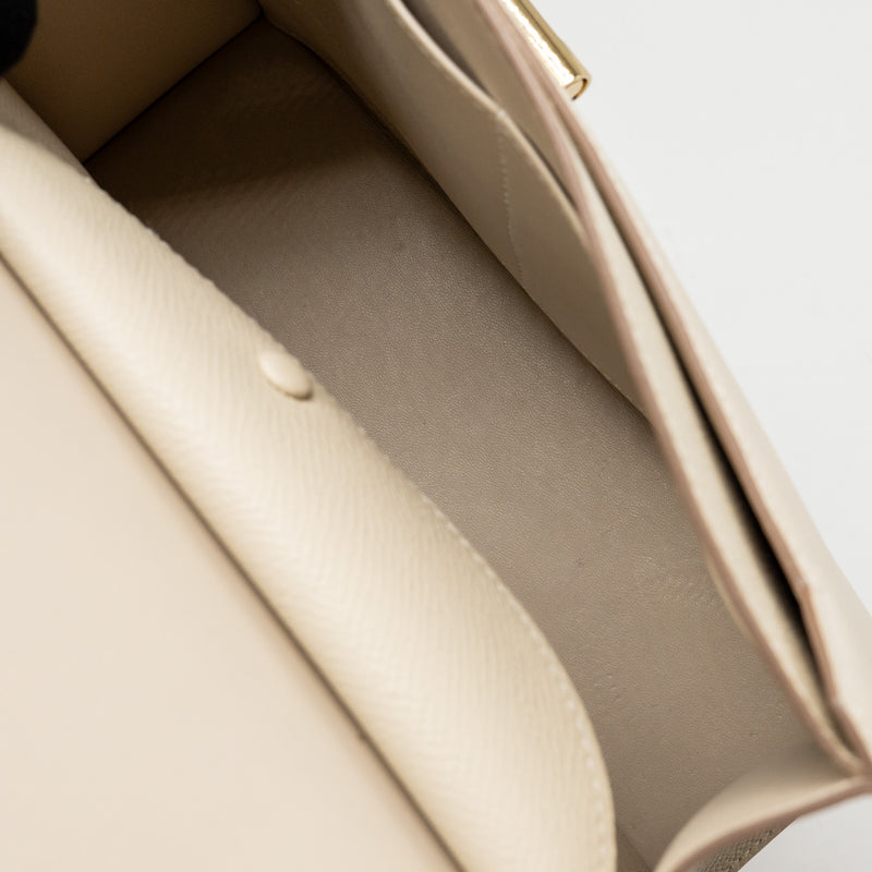 Hermes Verrou 23 Epsom Craie LGHW Stamp Y