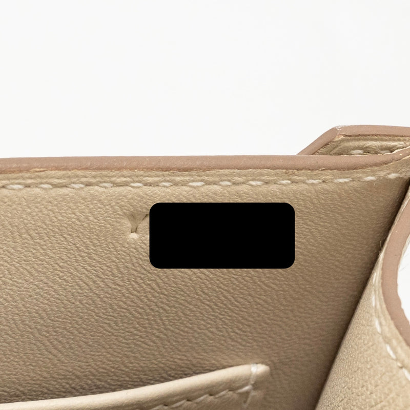 Hermes Verrou 23 Epsom Craie LGHW Stamp Y