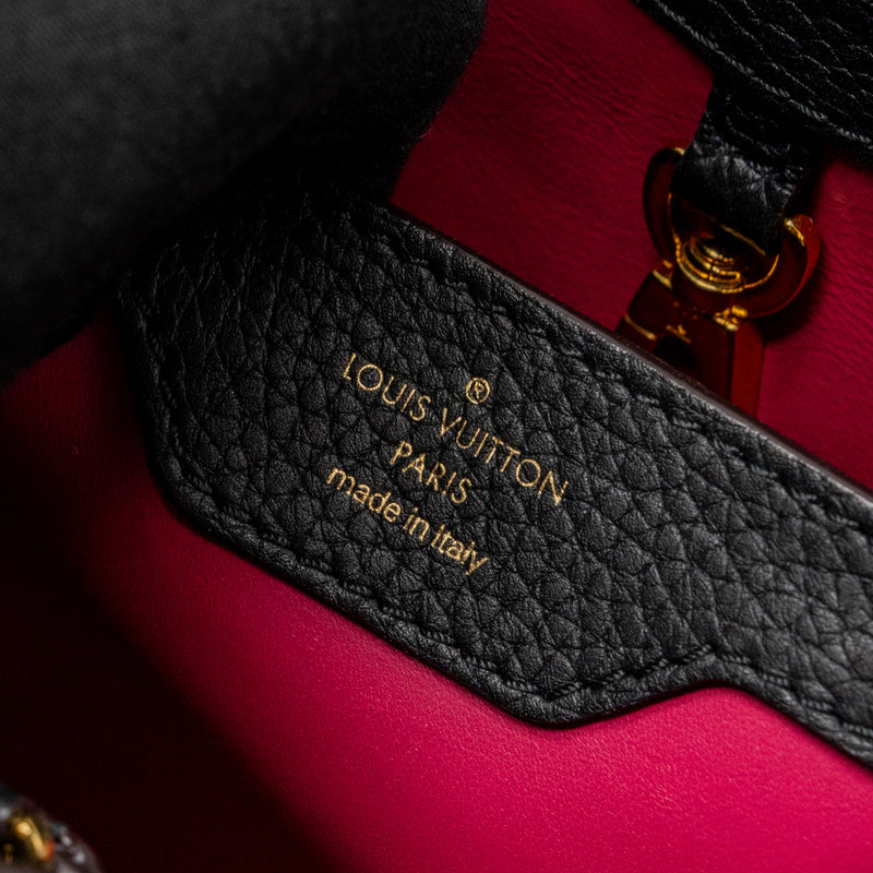 Louis Vuitton capucines BB Taurillon calfskin black GHW