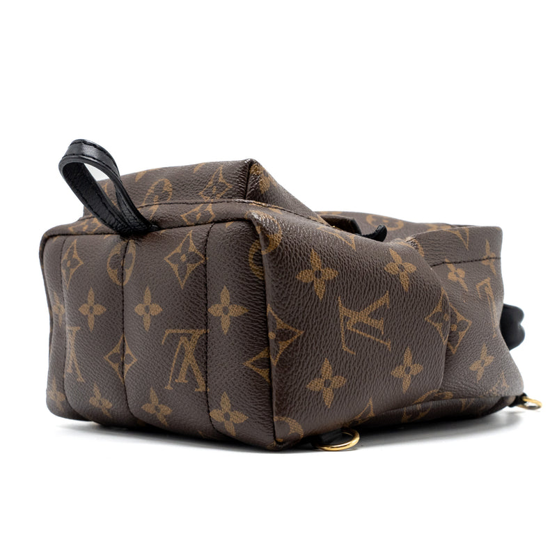 Louis Vuitton mini palm spring backpack monogram CANVAS GHW