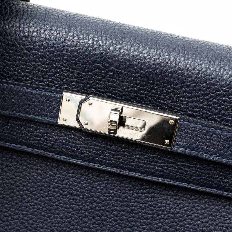 Hermes Kelly 28 Togo Blue Nuit SHW Stamp Y