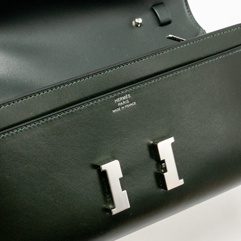 Hermes Constance To Go Rock Box Vert Fonce SHW Stamp W