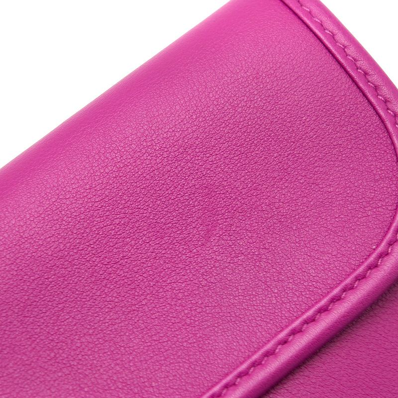 Hermes Jige Elan 29 Clutch Swift L3 Rose Purple Stamp A