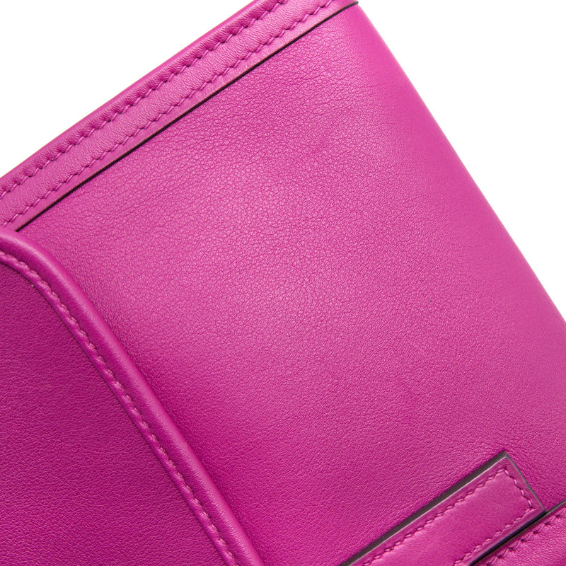 Hermes Jige Elan 29 Clutch Swift L3 Rose Purple Stamp A