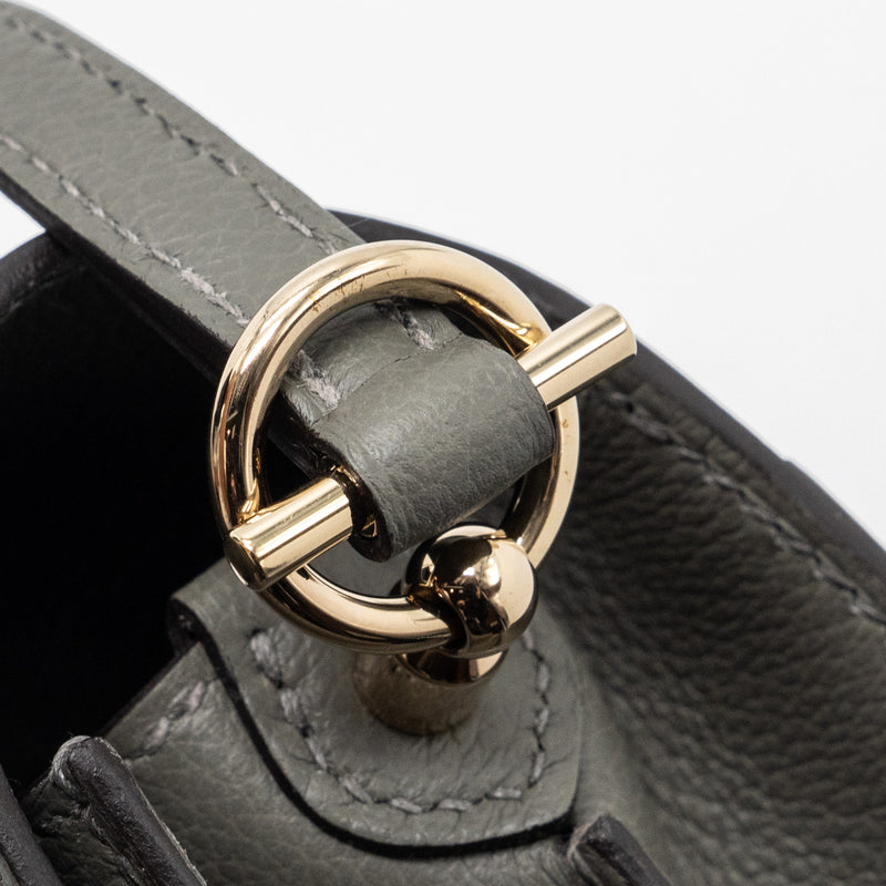 Hermes mini roulis evercolor gris Meyer LGHW stamp B
