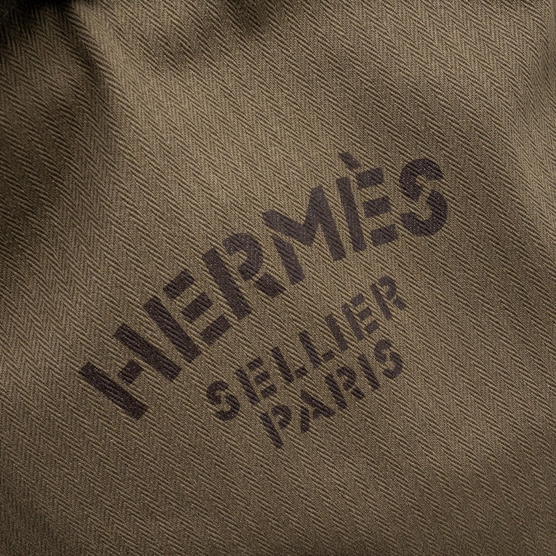 Hermes Maline bag khaki / ebene SHW stamp Y