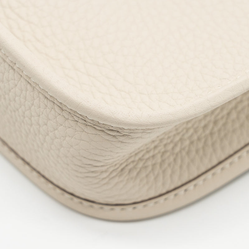 Hermes Mini Evelyne Clemence Craie GHW Stamp W