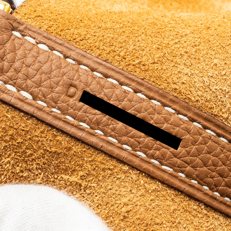 Hermes Picotin 18 Lock Bag Taurillon Maurice Gold GHW Stamp D