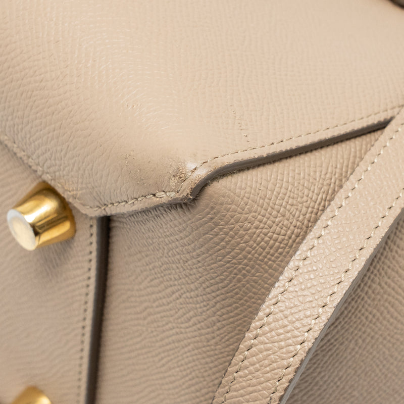 Celine Mini Belt Bag Calfskin Light Taupe GHW
