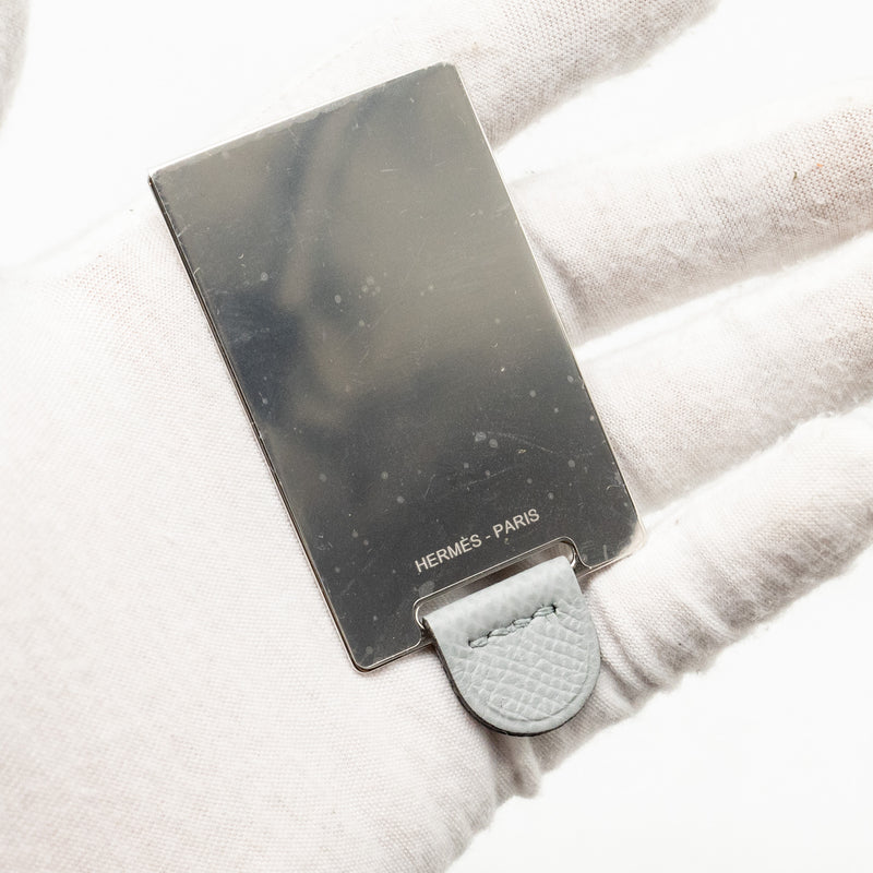 Hermes Mini Constance Epsom 8U Bleu Glacier GHW Stamp W