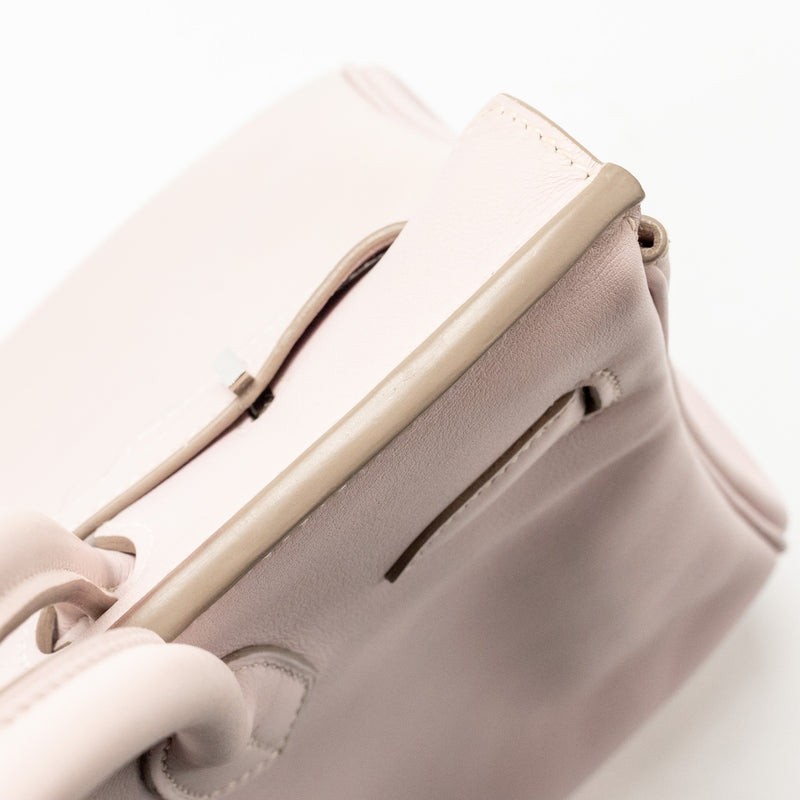 Hermes Birkin 30 Gulliver Rose Dragee SHW Stamp Square L