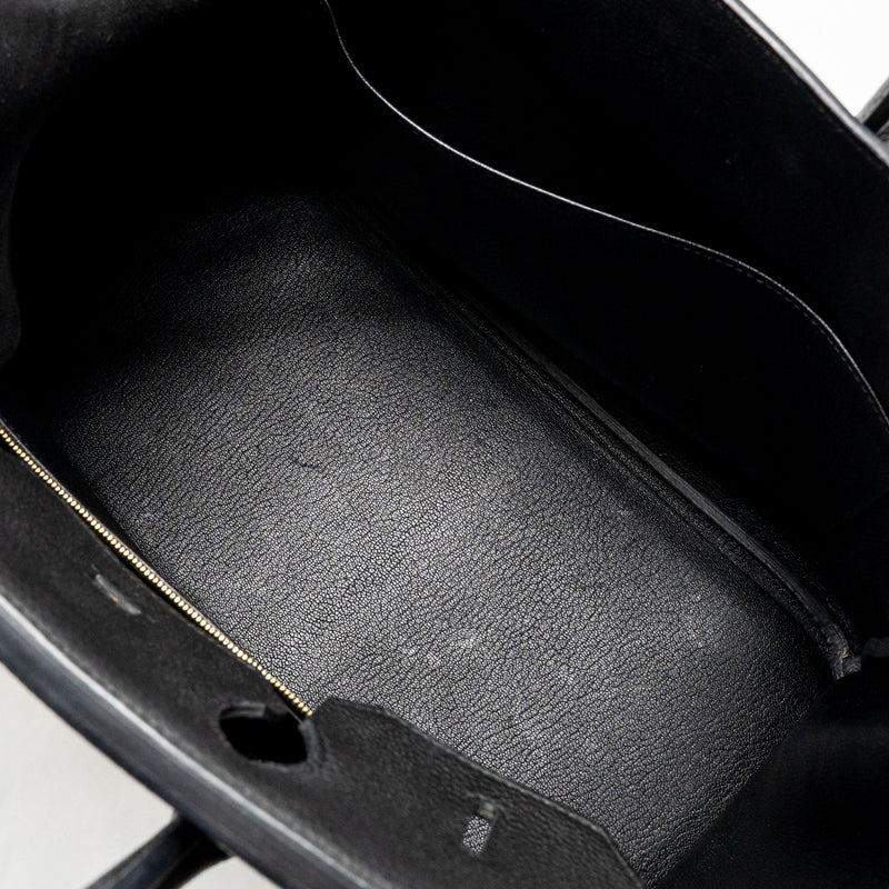 Hermes Birkin 35 Togo black GHW stamp C