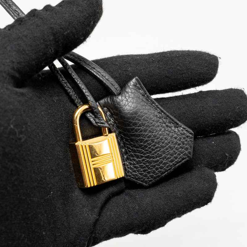 Hermes Birkin 35 Togo black GHW stamp C