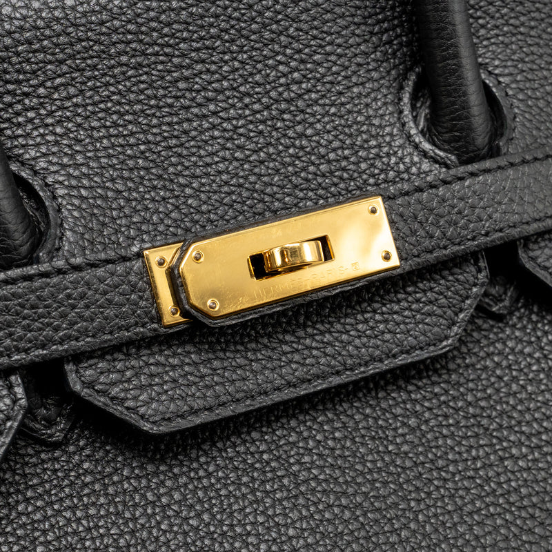 Hermes Birkin 35 Togo black GHW stamp C