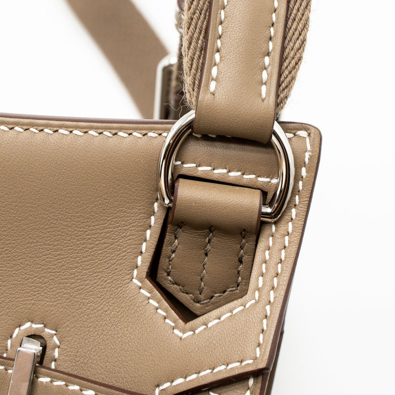 Hermes Mini Jypsiere Swift Etoupe SHW Stamp B