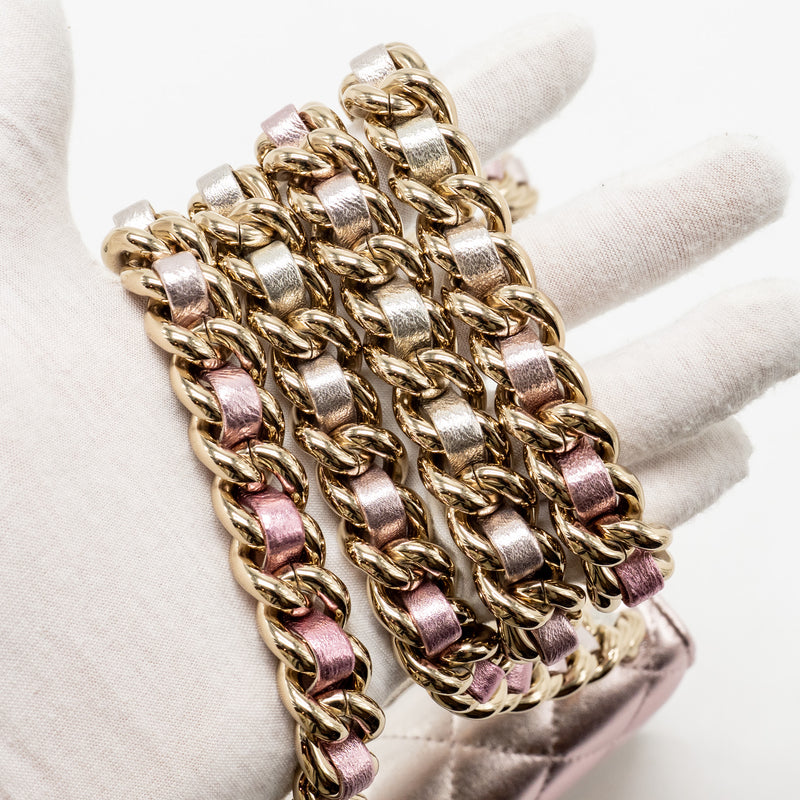 Chanel 21k Wallet On Chain Iridescent Lambskin LGHW(microchip)