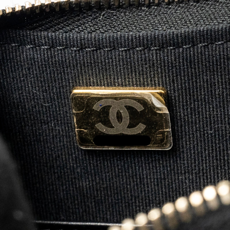 Chanel 23K 19 Hobo Shoulder Bag Calfskin Black GHW (Microchip)