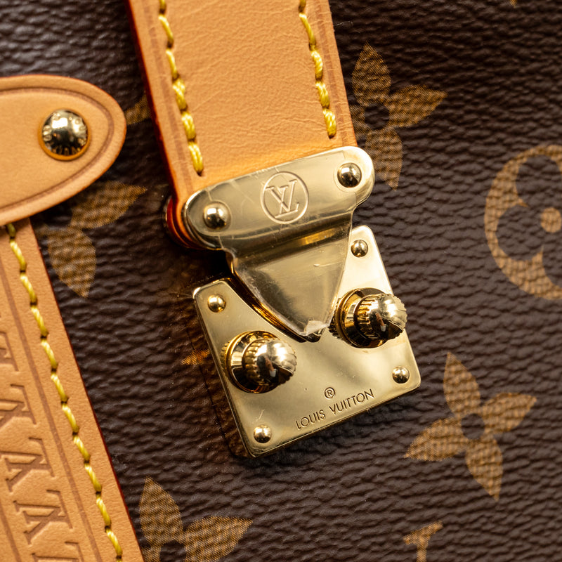 Louis Vuitton Side Trunk MM Monogram Canvas GHW